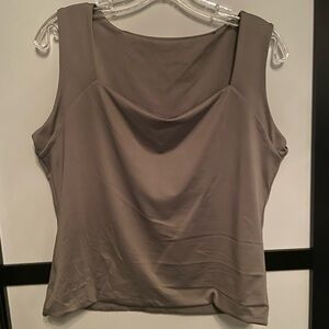 Stretchy Gray Women's Tank Top- Never Worn